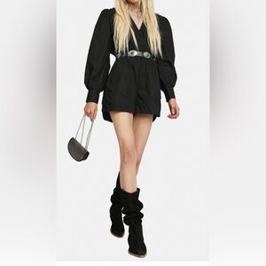 New Twiin Stylish Black High Waist Women's Shorts